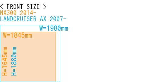 #NX300 2014- + LANDCRUISER AX 2007-